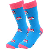 Women's Love Mom Novelty Socks - Blue