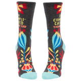 Women's I'm Complicated. Thank You. Crew Novelty Socks