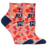 Women's I'll Behave Never Ankle Novelty Socks