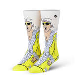 Men's WWE Gold Flair Crew Novelty Socks