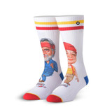 Men's Cheech & Chong Big Heads Crew Novelty Socks