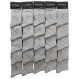 Men's Dress Socks Alphabet Letter Initials - Light Grey