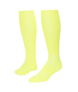 Neon Attacker Knee High Sports Socks - Neon Yellow