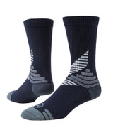 All Sport Crew Performance Sports Socks - Navy Blue White