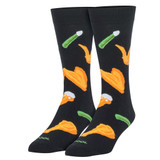 Men's Buffalo Wings Crew Novelty Socks