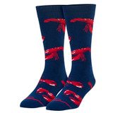 Men's Lobsters Crew Novelty Socks