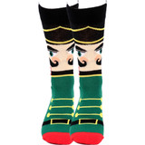 Men's Nutcracker Crew Novelty Socks - Green