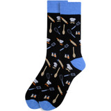 Pair of Men's Chef Crew Novelty Socks