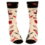 Men's Pro Wrestling Crew Novelty Socks