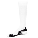 Glide Compression Knee High Sports Socks - White