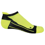 Fleet Compression Sports Footies - Neon Yellow - Medium