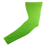 Neon Glide Compression Arm Sleeves - Neon Green