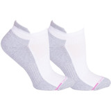 2 pack Kittie Designed Compression Ankle Socks - White