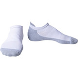 2 pack Plain Knitted Compression Ankle Socks - White