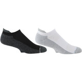 2 pack Plain Knitted Compression Ankle Socks - White