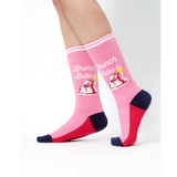 Brunch Babe Funny Socks for Women