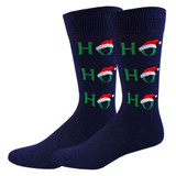 2-Pairs "Ho Ho Ho Trees" Men's Christmas Socks Set