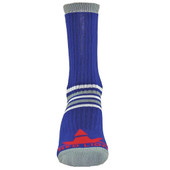 Prime Numbers Crew Sports Socks - (Single Sock) Royal Blue #6