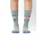 Red White and Boozy Funny Socks for Women