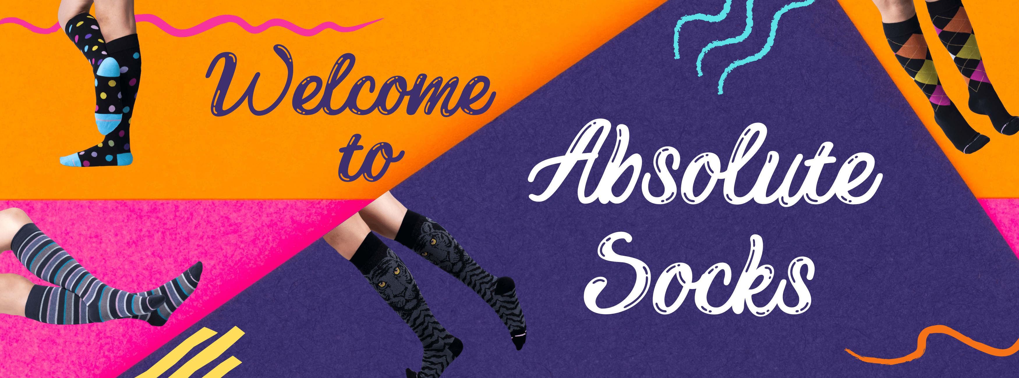 Socks of Every Kind Men's, Women's, Knee High, crazy socks, stripe