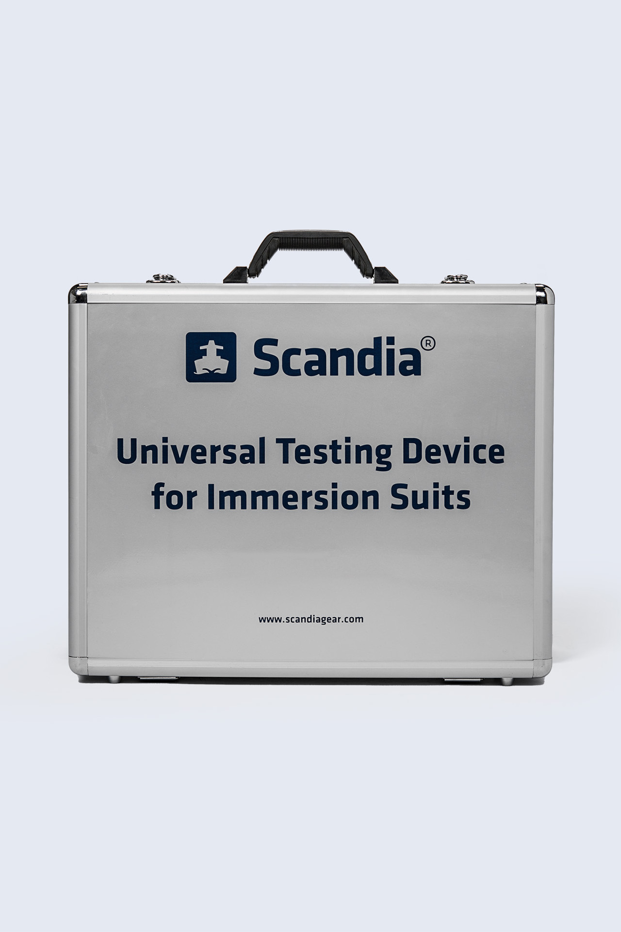 Universal testing device for immersion suit