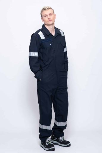 Us Navy Coveralls Bulwark Coveralls Military Discount Bulwark 56 Regular Navy Blue EXCEL FR Twill Cotton Fl Autumn Supply