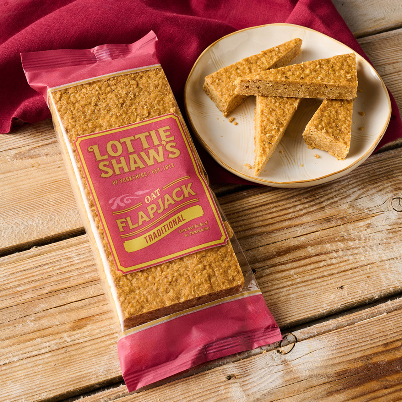 Baked for Sharing Oat Flapjack