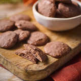 milk choc parkin buttons
