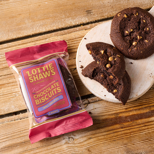 Two Pack Large Triple Chocolate Biscuits x12 Two Pack Large Triple Chocolate Biscuits x12