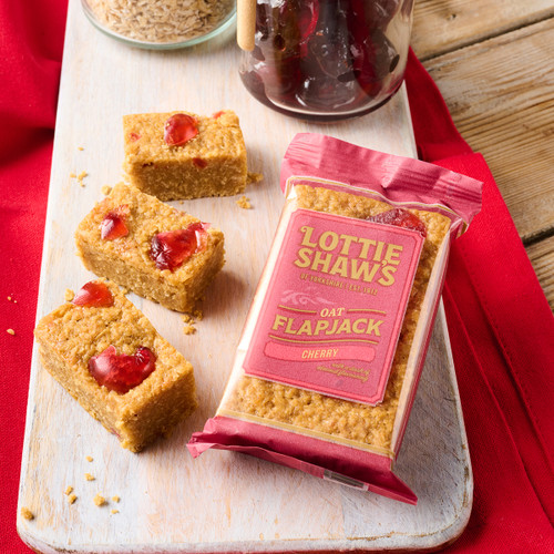 Individual Cherry & Almond Flavour Flapjack x24