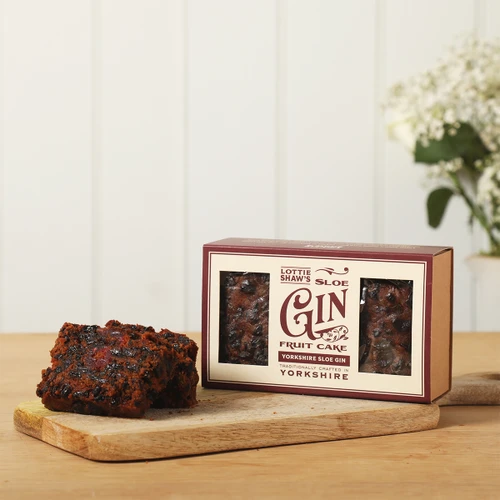Yorkshire Sloe Gin Fruit Cake