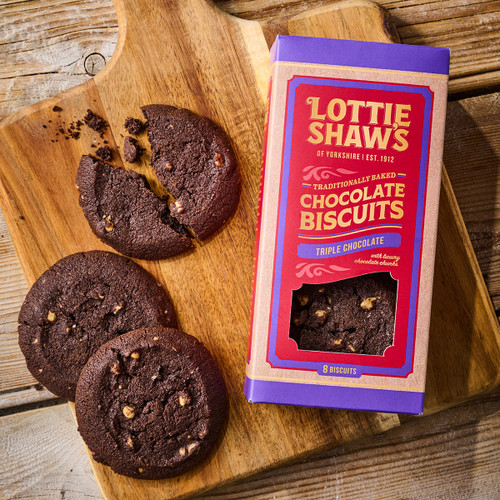 Triple Chocolate Biscuits Triple Chocolate Biscuits
