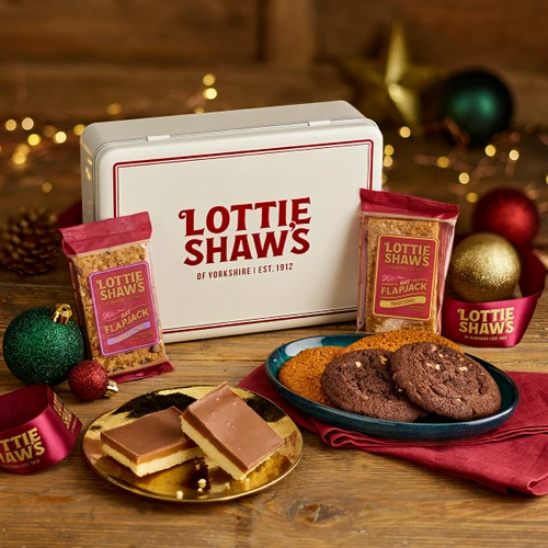 Merry Christmas Tin of Baked Treats