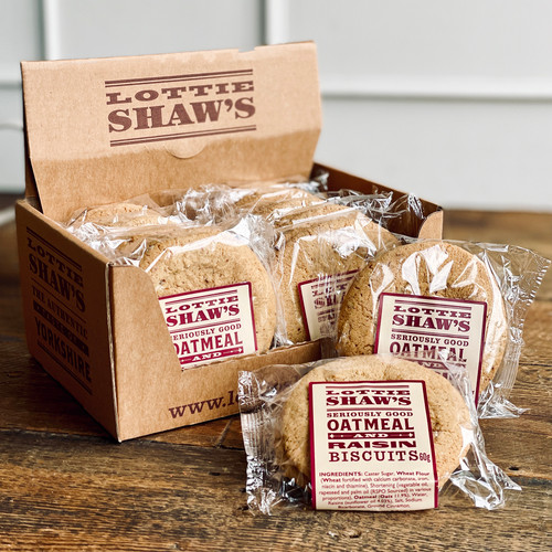 Two Pack Large Oatmeal and Raisin Biscuits x12 Two Pack Large Oatmeal and Raisin Biscuits x12