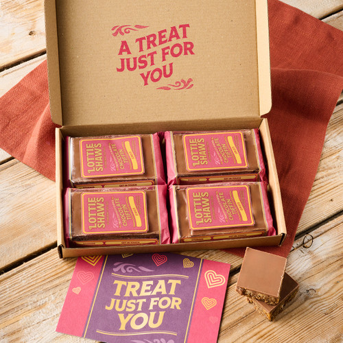 Chocolate Ginger Tiffin Letterbox Gift Chocolate Ginger Tiffin Letterbox Gift