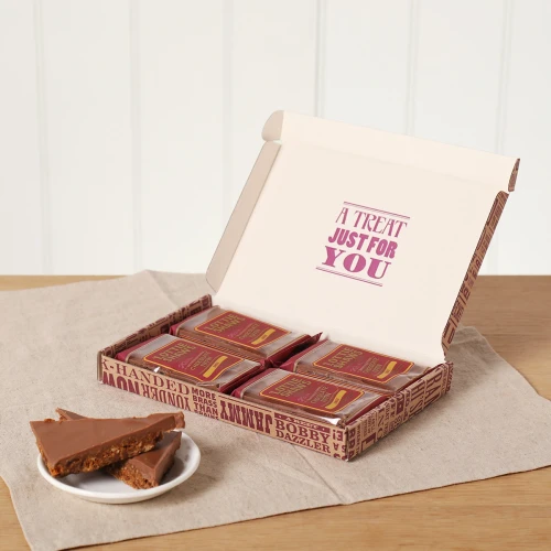 Lottie Shaw's Tiffin - chocolate tiffin slice packed with biscuit pieces