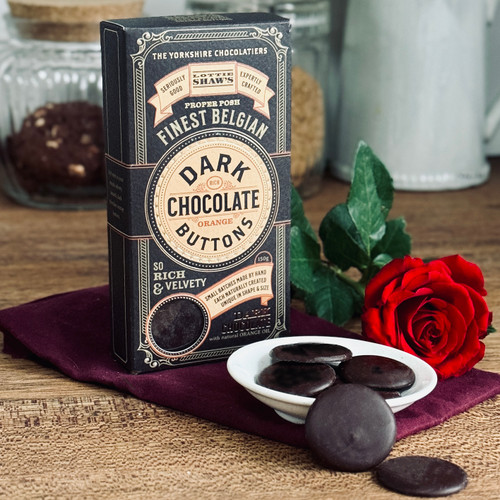 Dark Chocolate Orange Proper Posh Chocolate Buttons Dark Chocolate Orange Proper Posh Chocolate Buttons
