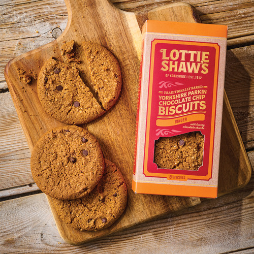 Yorkshire Ginger Parkin and Chocolate Biscuits x12