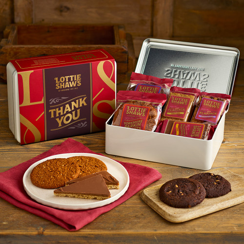 Thank You Tin of Baked Treats x6