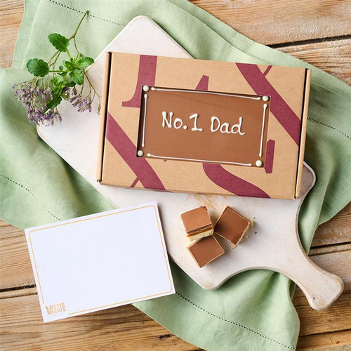 Hand Piped No.1 Dad Millionaire's Shortbread