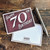 Happy 70th birthday message card