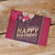 purple happy birthday card