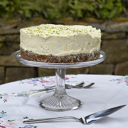 Lime & Ginger Cheesecake recipe | Yorkshire Parkin Biscuit base