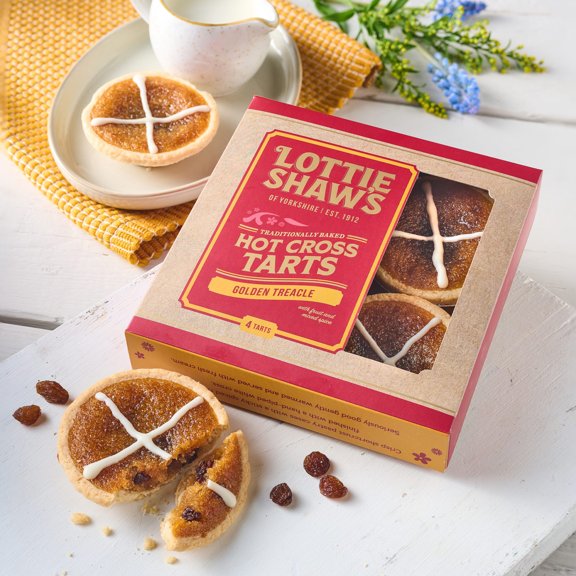 Seriously Good Hot Cross Tarts