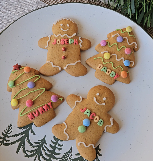How to make edible table decorations for Christmas
