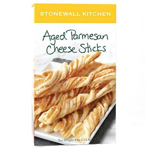 Stonewall Kitchen Aged Parmesan Cheese Sticks, 4 Ounce Box