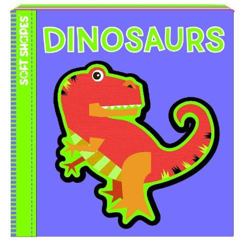 Soft Shapes: Dinosaurs (Baby's First Book + Puzzle) [Bath Book] IKids