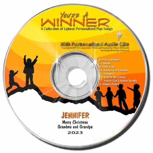 Childrens Sing-A-Long - You're a Winner - Music CD Mediak