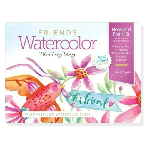 Watercolor notecards to paint yourself!