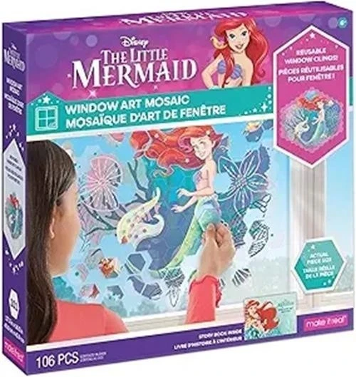Little Mermaid Window Art